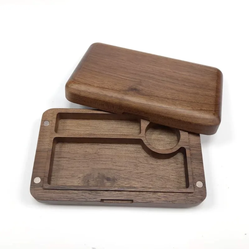 Caja Fumador Madera 8x14 cm.