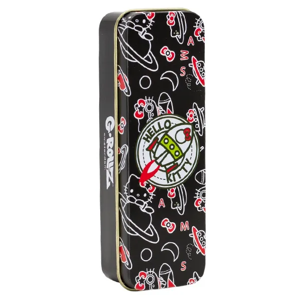 Caja Metal 12x4x2.5 cm. Hello Kitty Space 12 x 4 2,5 cm.