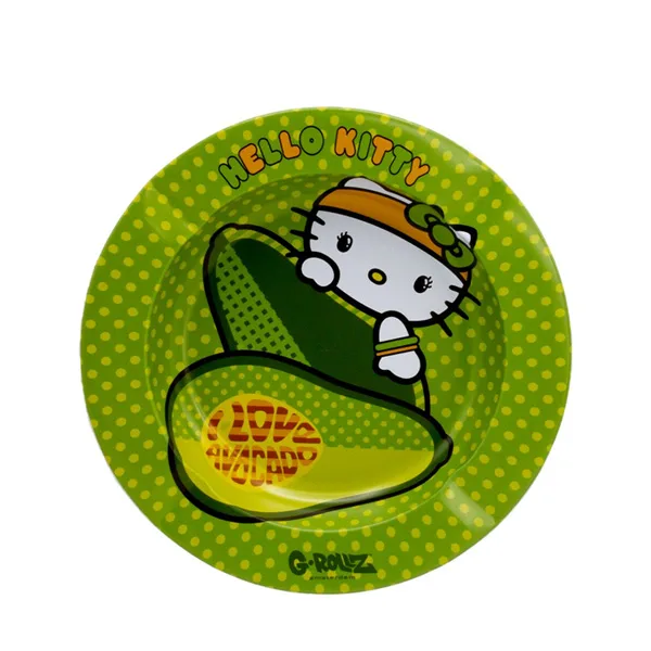 Cenicero Metal Hello Kitty Avocado 13.5 cm.