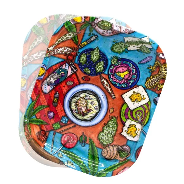 . Iman Nevera Tapa para Bandeja Metal 18x14 cm. G-Rollz Amsterdam Picnic de G-Rollz