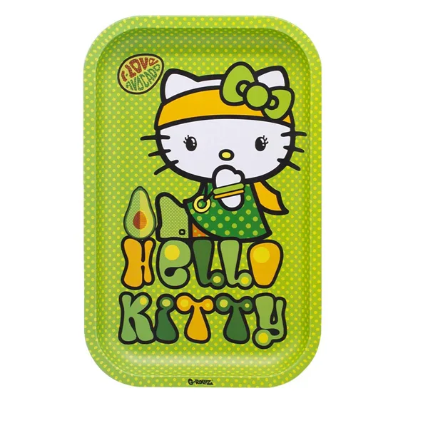 Bandeja Metal 27x16 cm. G-Rollz Hello Kitty Avocado de G-Rollz