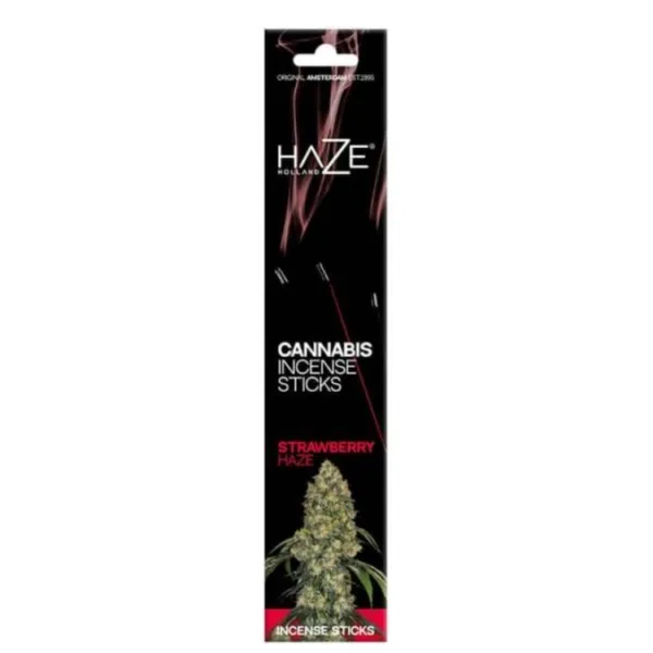 Incienso Cannabis Haze Strawberry Haze 6 ud.