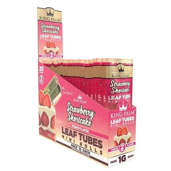 Blunts King Palm Mini Rolls Strawberry Cake 20x2 ud.
