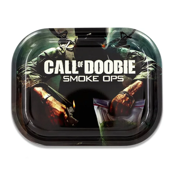 Bandeja Metal 18x14 cm. Call of Doobie