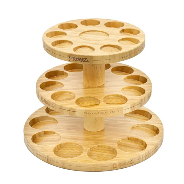 Expositor Bamboo Grinders Redondo