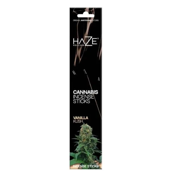 Incienso Cannabis Haze Vainilla Kush 6 ud.