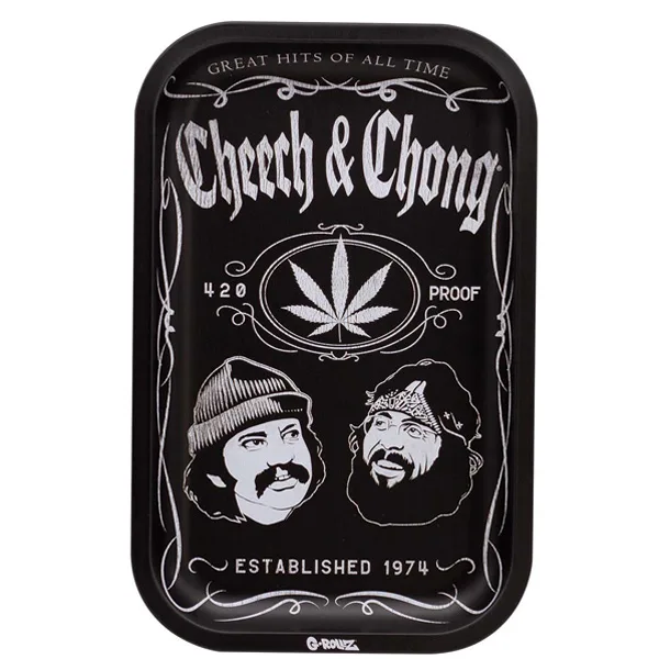 Bandeja Metal 27x16 cm. G-Rollz Cheech & Chong Greatest Hits de G-Rollz