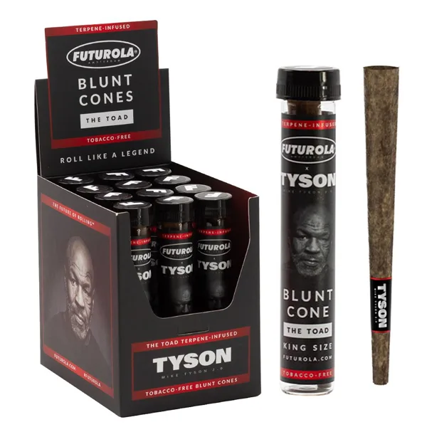 Blunts Cones G-Rollz Terpene Infused Tyson 12x2 ud. de G-Rollz