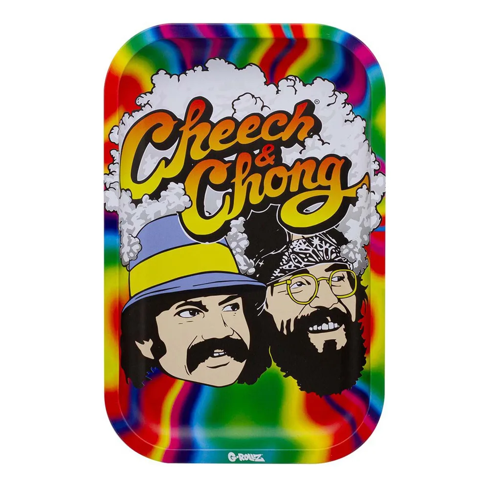 Bandeja Metal 27x16 cm. G-Rollz Cheech & Chong Trippy de G-Rollz