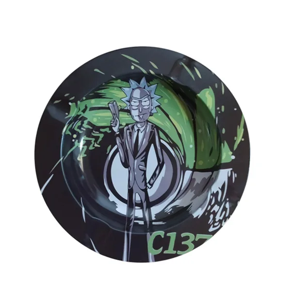 Cenicero Metal Basic Rick 13.5 cm.