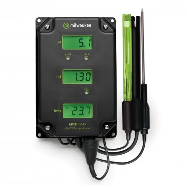 Medidor Continuo Ph/Ec/Tem Milwaukee MC811