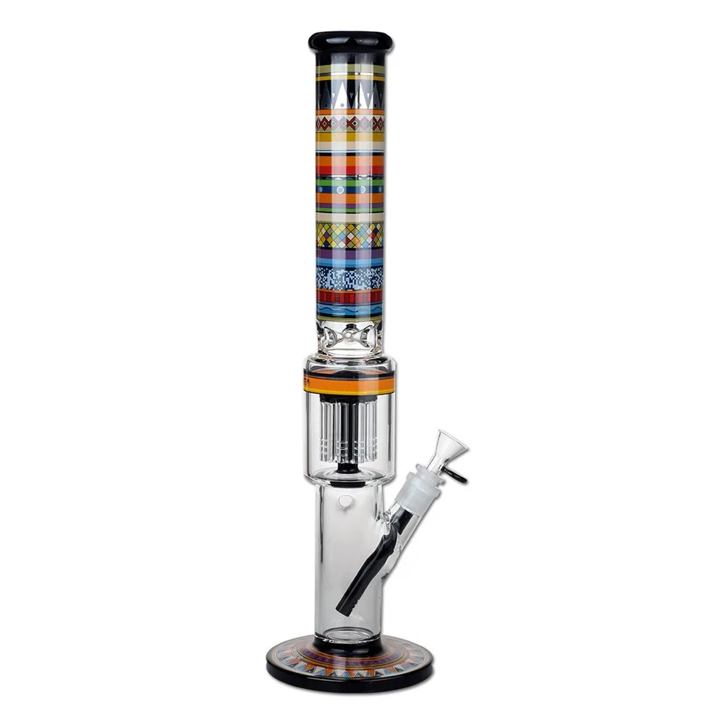 Bong Cristal Ice Percolator 10 Brazos Ed. Limitada Totem Blaze 48 cm.