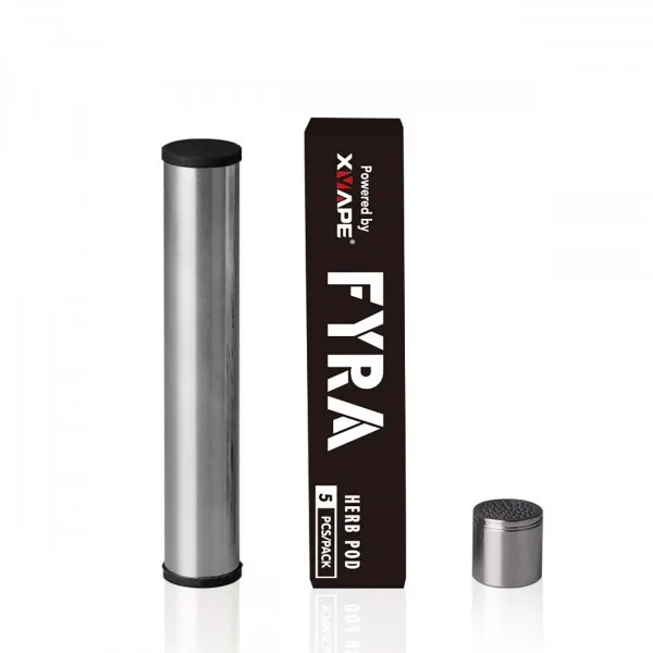 X-vape X-max Fyra Deposito & 5 Capsulas Mini Dosis Inox. de X-Vape