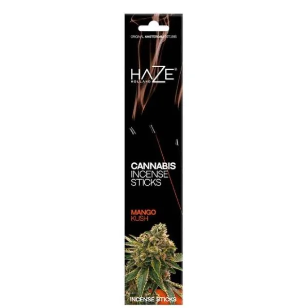 Incienso Cannabis Haze Mango Kush 6 ud.