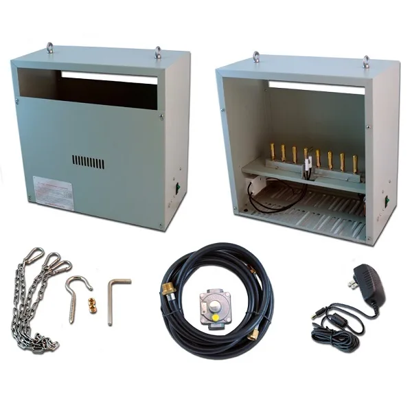 Generador CO2 Gas Natural 8 Quemadores