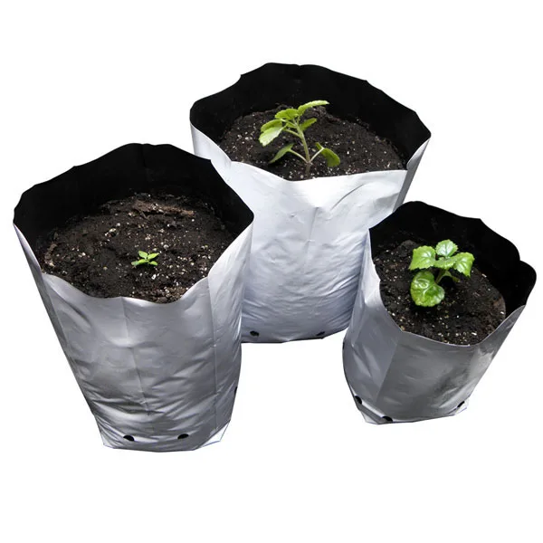 Bolsa Cultivo Blanca 19 lt. 5 gal. - 51 cm. 25 ud.