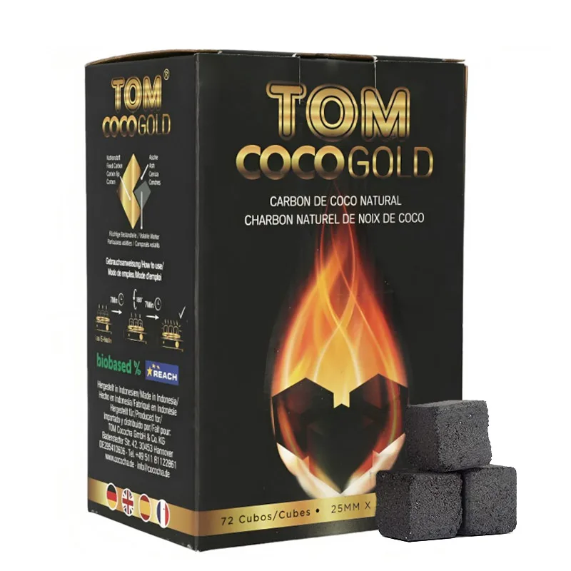 Carbon Hexa Coco Gold 25 mm. 1 Kg. 72 ud.
