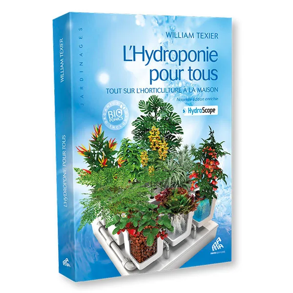 Libro Hidroponía para todos" - Francés"