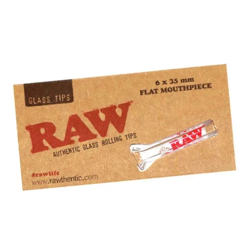 Filtros Boquilla Plana Cristal Raw 35x6 mm. de RAW