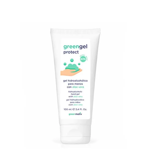 Greengel Protect 100 ml. Gel Desinfectante con Aloe