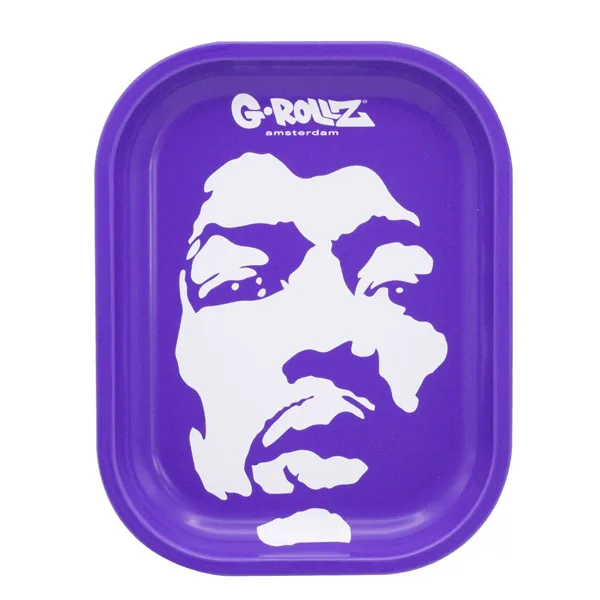 Bandeja Metal 18x14 cm. G-Rollz Jimi Purple Haze #3 de G-Rollz
