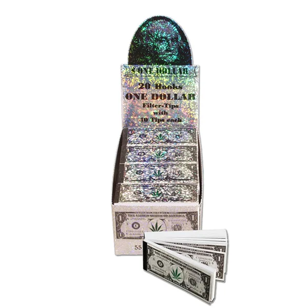 Filtros Tips Dollar 55x25 mm. 20 ud.