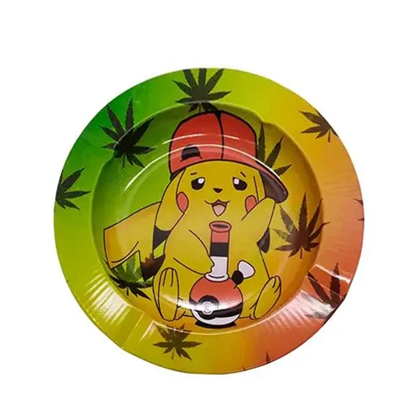 Cenicero Metal Basic Leaf Pikachu 13.5 cm.