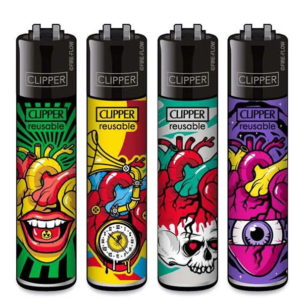Clipper Classic 48 ud. Trippy Hearts #2