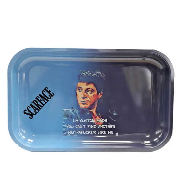 Bandeja Metal 28x18 cm. Scarface Balls