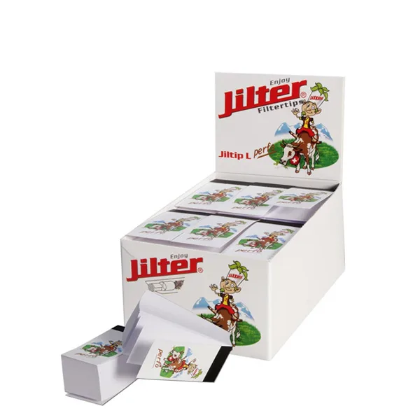 Filtros Jilter Jiltip L Perforado 68x30 mm. 12x150 Tips