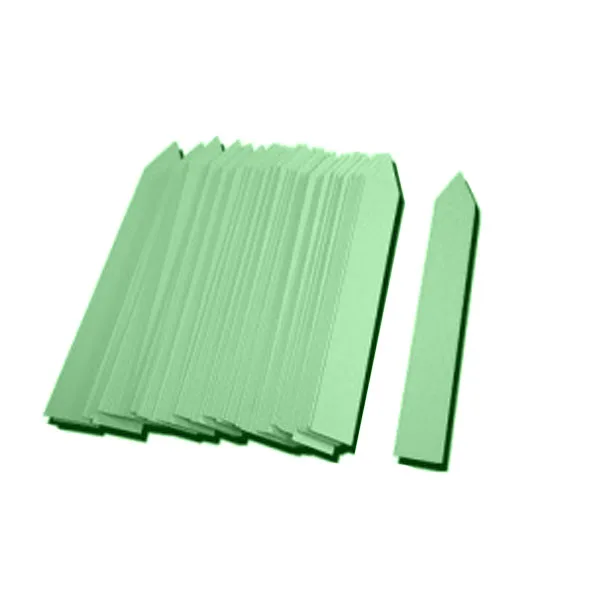 Etiqueta Pincho 13 x 80 mm. Verde 100 u.