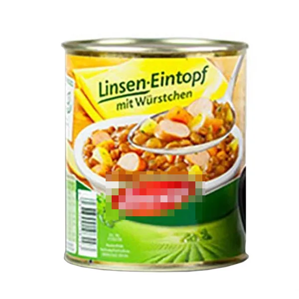 Camuflaje Conservas Linsen Eintopf 800 gr.