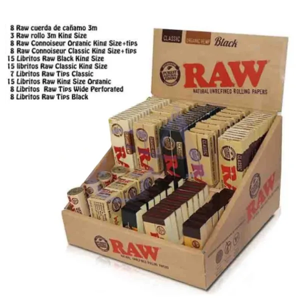 Papel Raw Caja Multiproducto de RAW