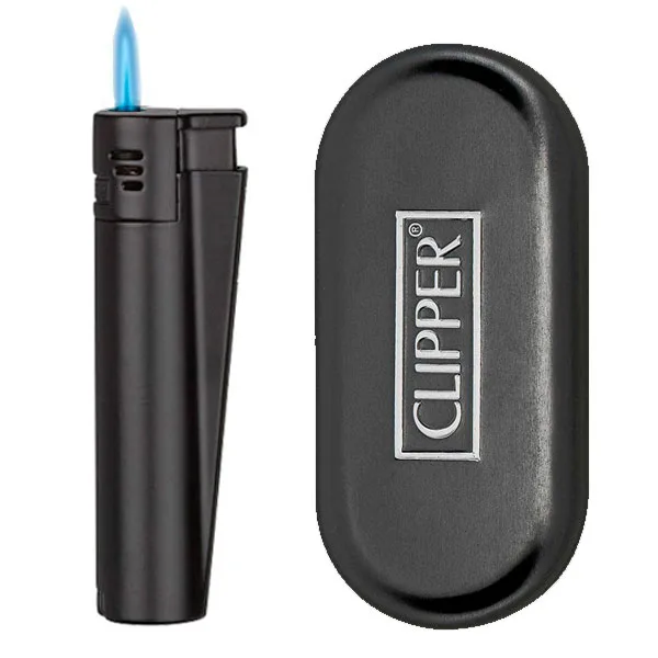 Clipper   Metal Jet Flame Soft Black 1 ud.