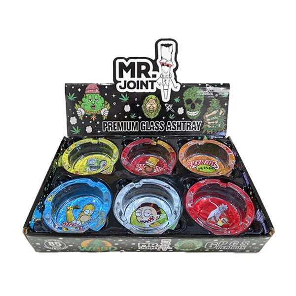 Cenicero Cristal Backwoods 85 mm. mod. 12 Box 6 ud.